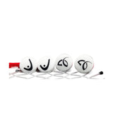 Amortisseur de vibrations en silicone pour raquette de tennis 
