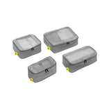 Ensemble de cubes d'emballage compressibles 