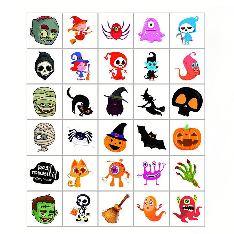 Grands tatouages temporaires personnalisés - Feuille de tatouage 11 pouces x 7 pouces 