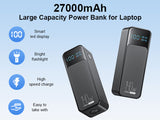 140w 27000 Mah Fast-charge Laptop Power Bank