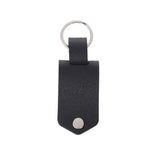 Pu Leather & Stainless Steel Keychain