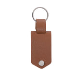 Pu Leather & Stainless Steel Keychain