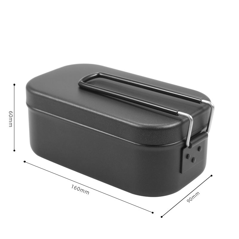 Boîte à lunch en aluminium contenant de stockage des aliments 