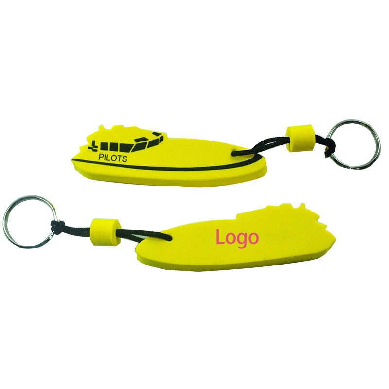 Porte-clés flottant en forme de bateau 