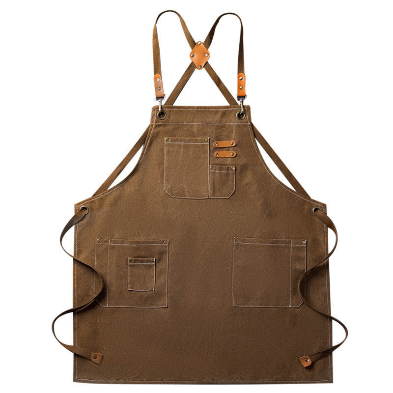 Adjustable Denim Bib Work Apron