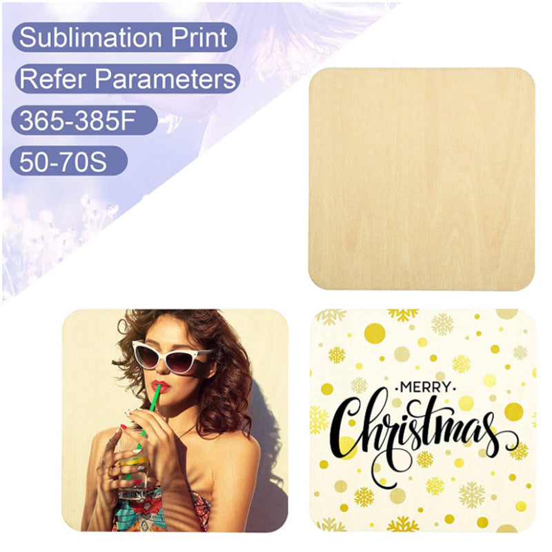 Custom Image Square Coaster