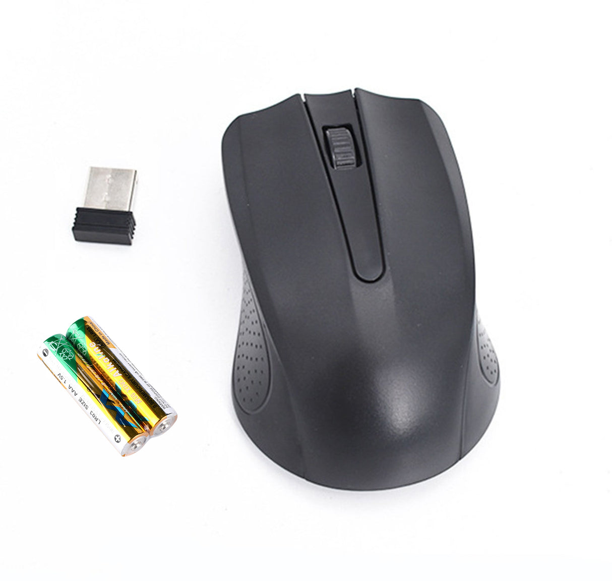 Convenient Wireless Mouse With Batteries