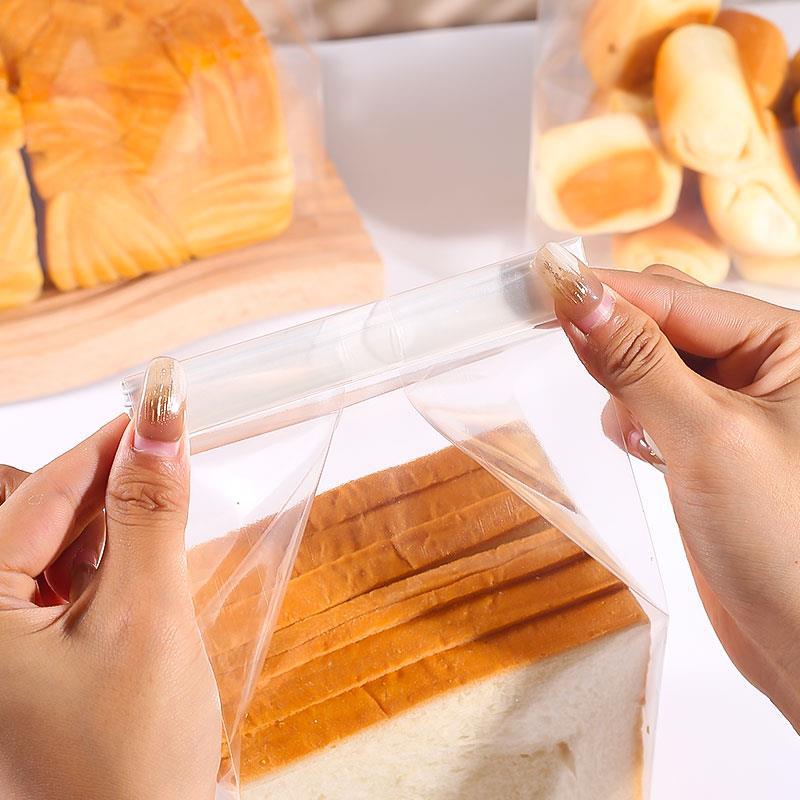 Grand sac à pain transparent 