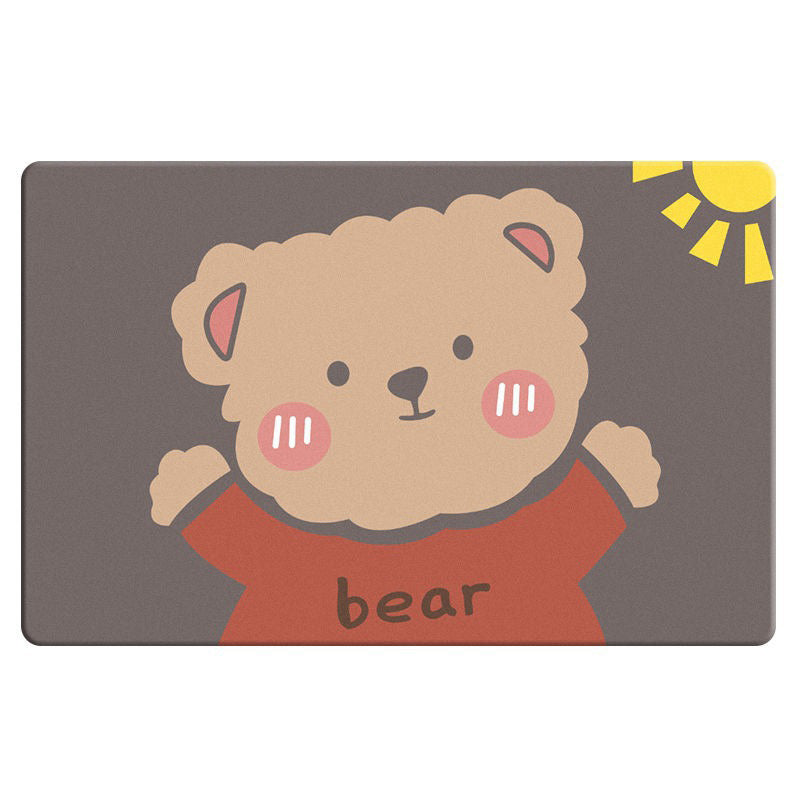 Tapis en caoutchouc de boue de diatomées 