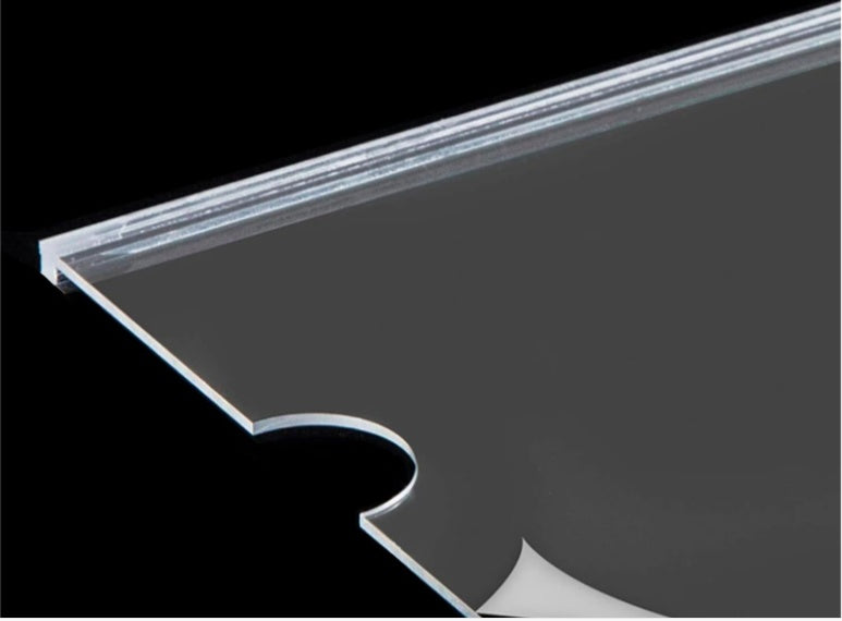 Porte-panneau mural en acrylique 