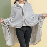 Couverture réversible en flanelle sherpa 