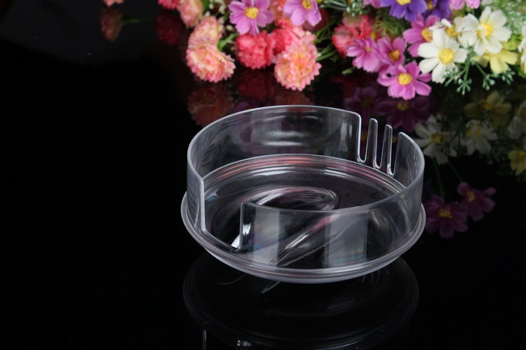 Pichet transparent de 34 oz avec couvercle 