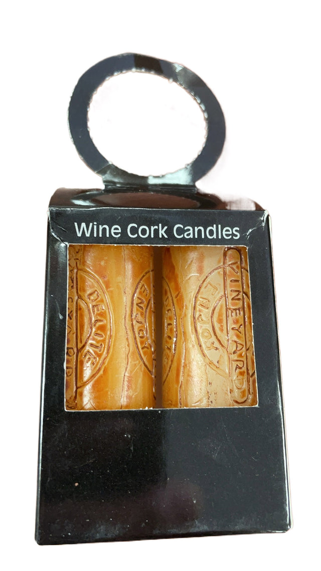 Wine Cork Candle