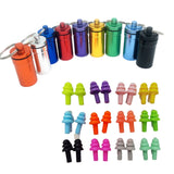 Ear Plugs In Metal Canister W/key Ring