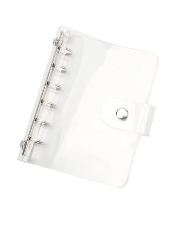 A7 Clear Soft Pvc Round Ring Binder