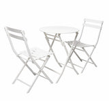 Table et chaises de bistrot 