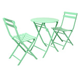 Table et chaises de bistrot 