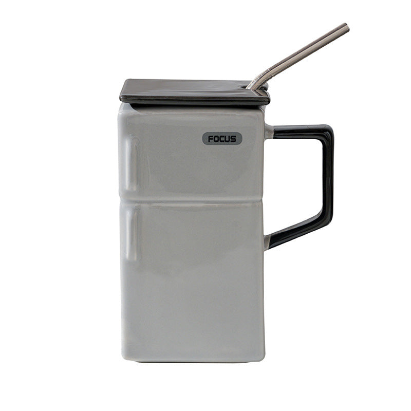 Fridge Shaped Ceramic Cup