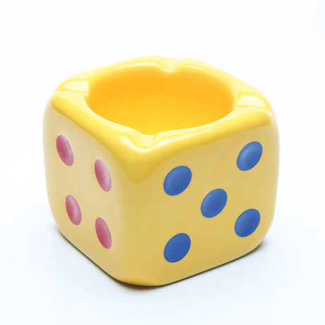 Ceramics Dice Ashtray