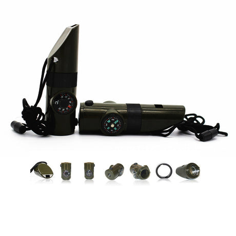 7 In 1 Survival Whistle Lanyard - Yorkn Inc✅