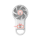 Handheld Fan With Keychain Stand
