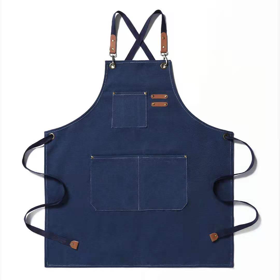 Kids Apron With Detachable Button