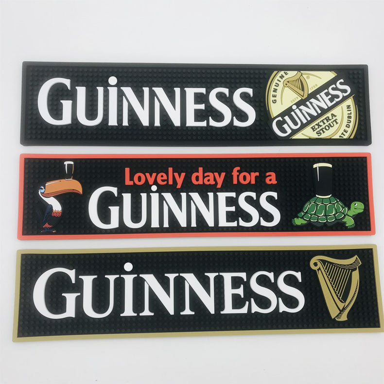 Tapis de comptoir de bar en vinyle robuste 