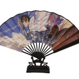 Éventail plié en bambou personnalisé 