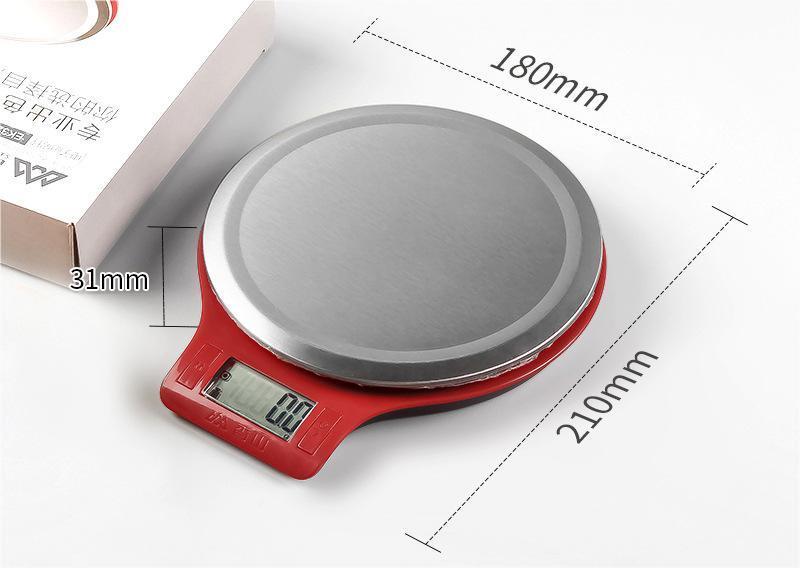 Digital Kitchen Scale With Lcd Display