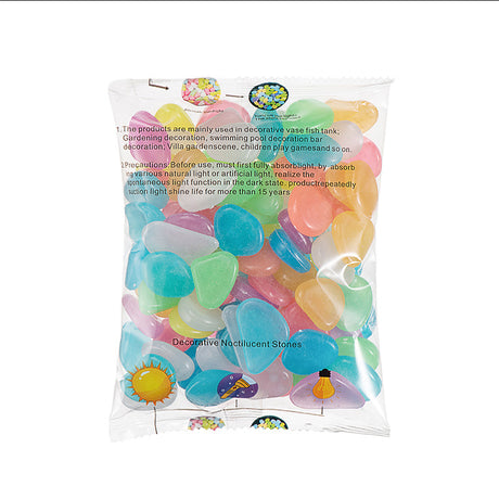 Glow In Dark Pebbles Stones 1000pcs