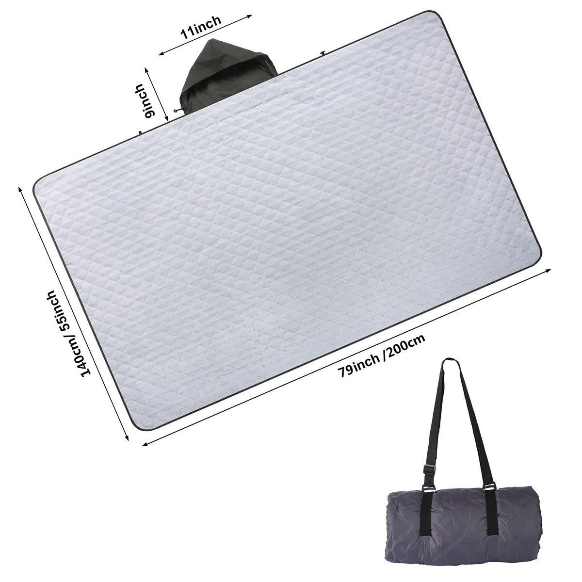 Couverture de camping légère 