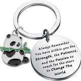 Porte-clés panda mignon 