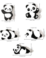 Barrette style panda 