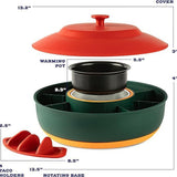 Ensemble de service pour bar à tacos 