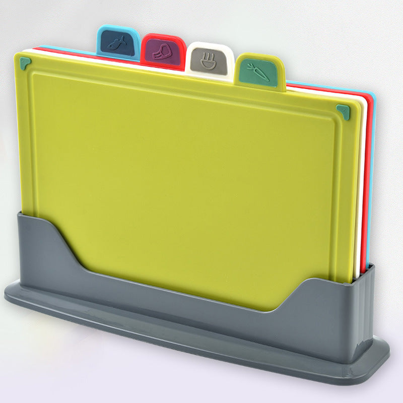 Lot de 4 planches à découper antidérapantes 