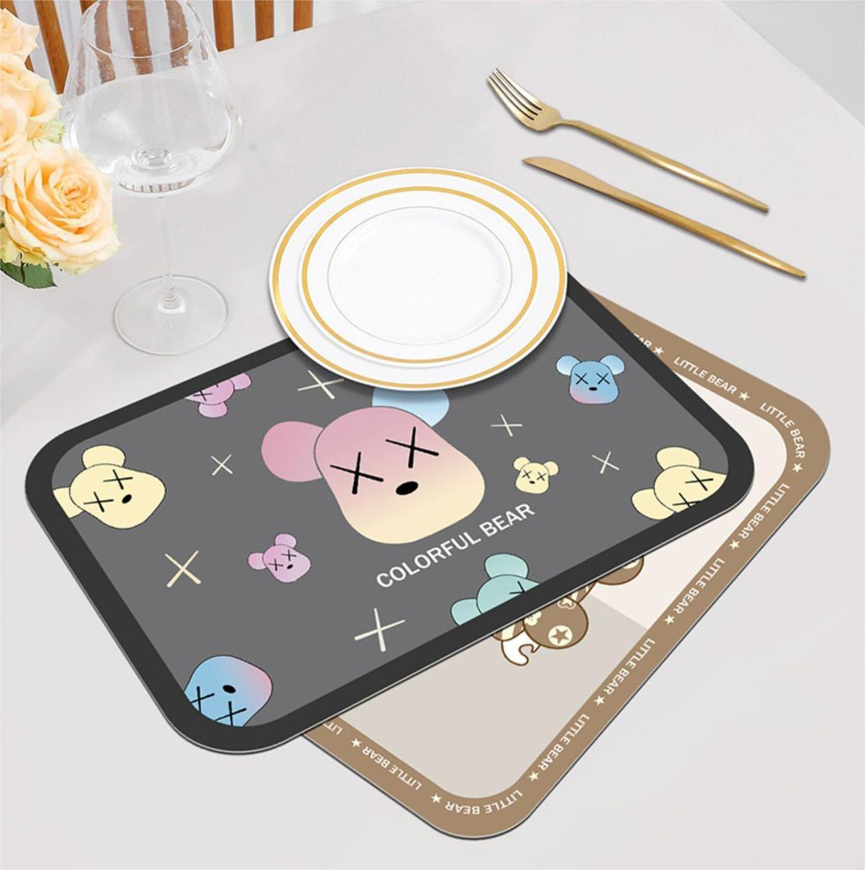 Set de table en PVC personnalisé 