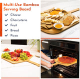 16 Inch Wooden Pizza Peel Board - By Boat