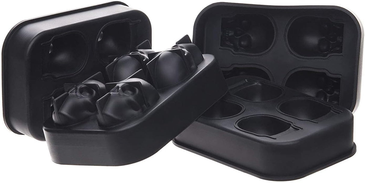 Moule à glaçons en forme de crâne 3D 