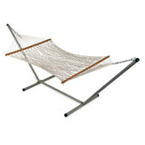 Hamac à double corde avec support 