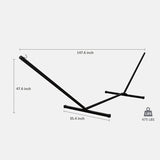 Hamac 2 personnes avec support inclus 