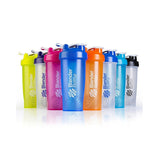 Bouteille shaker en plastique de 600 ml 