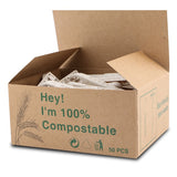 Rasoir en paille de blé 50 pièces 