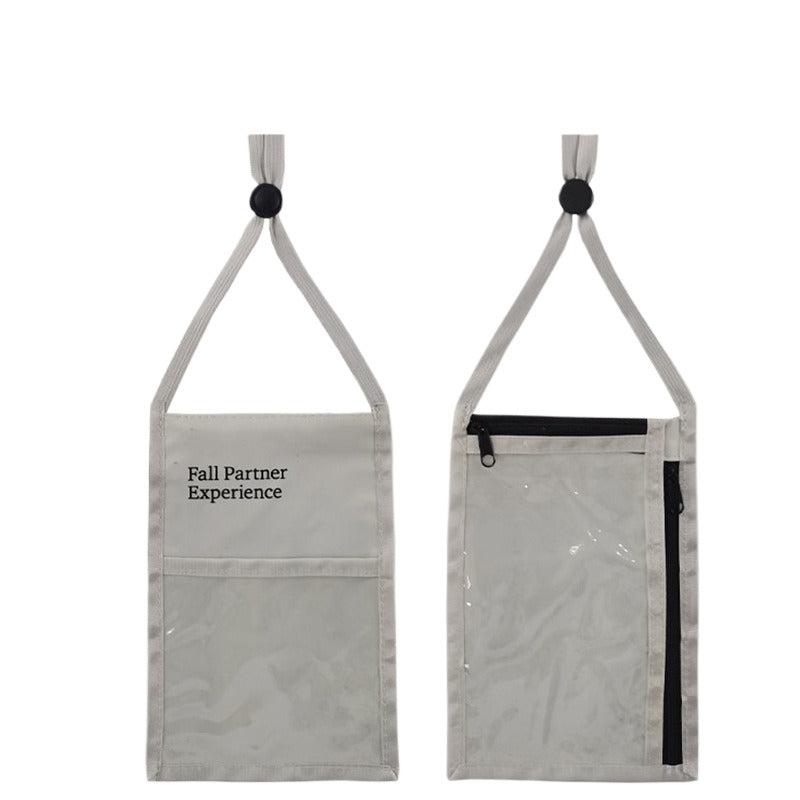 Porte-badge personnalisé avec 2 poches 