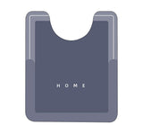 Tapis de toilette en forme de U 