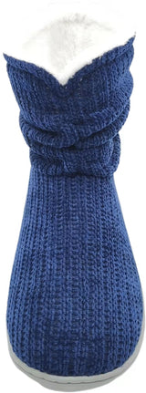 Chaussons bottines en tricot 