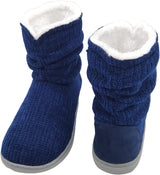 Chaussons bottines en tricot 