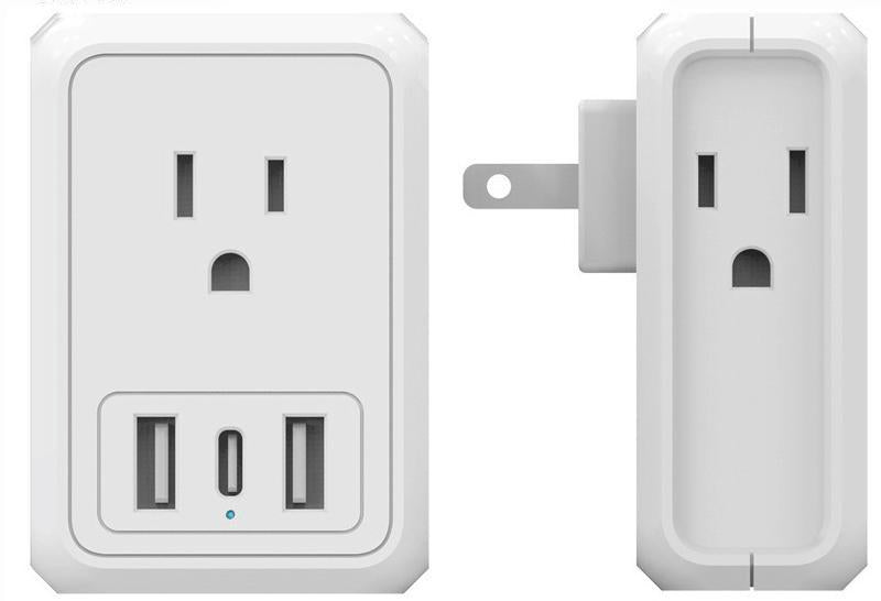 Adaptateur de prise d'alimentation international 