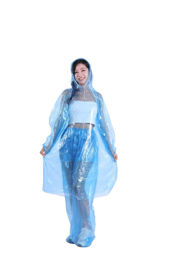Disposable Split Raincoat