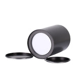 Boîte ronde vide avec couvercle 