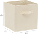 Cubes de rangement pliables en tissu pour organiser 
